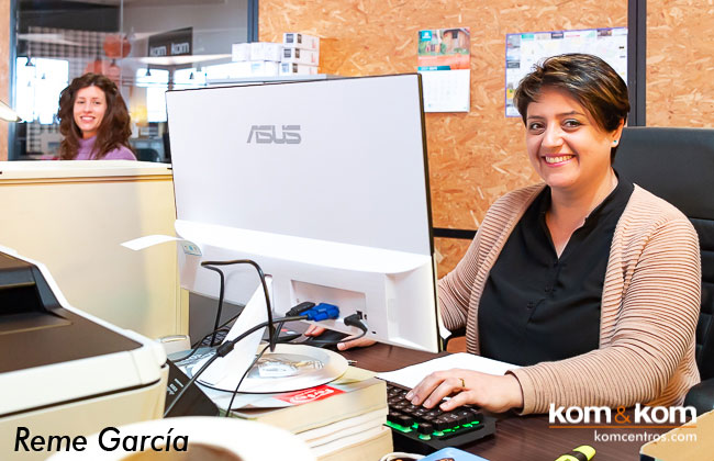 Reme García, del departamento de contabilidad de Kom&Kom.